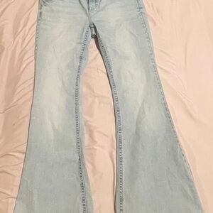Stradivarius Light Blue Wide Leg Jeans